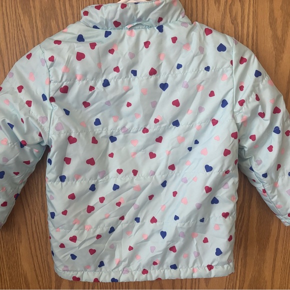 Kids Heart Pattern Jacket - Picture 2 of 3